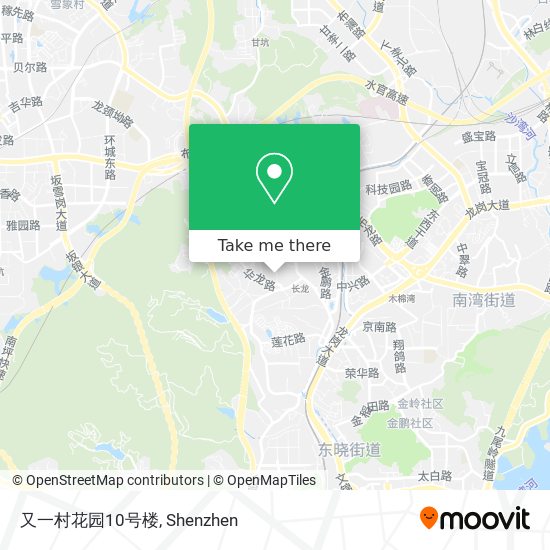 又一村花园10号楼 map