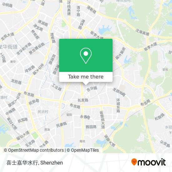 喜士嘉华水行 map