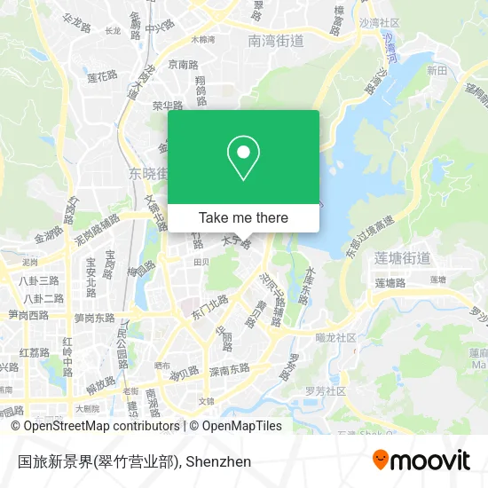 国旅新景界(翠竹营业部) map