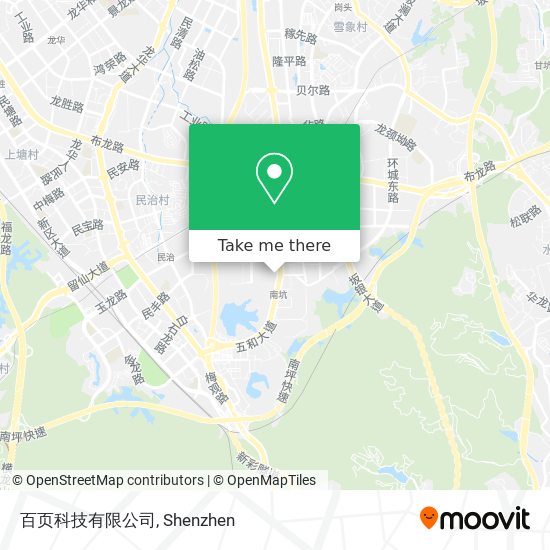 百页科技有限公司 map