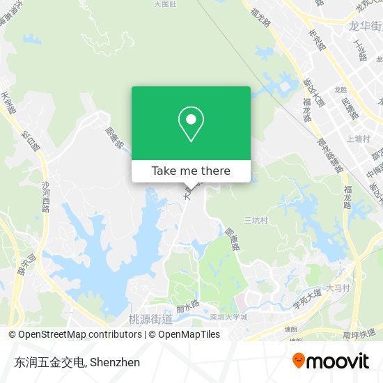 东润五金交电 map
