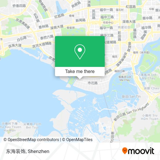 东海装饰 map