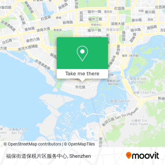 福保街道保税片区服务中心 map
