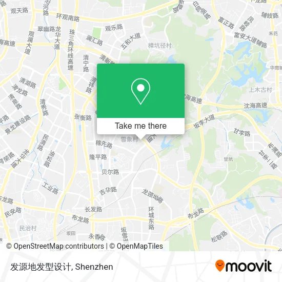 发源地发型设计 map