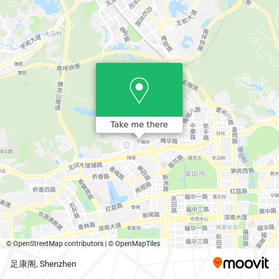 足康阁 map