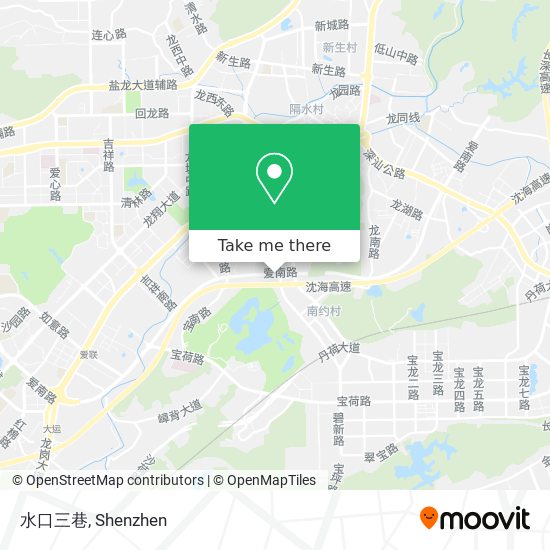 水口三巷 map