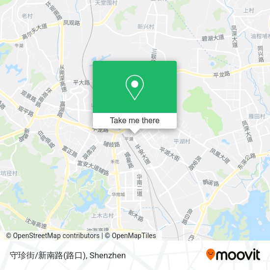 守珍街/新南路(路口) map