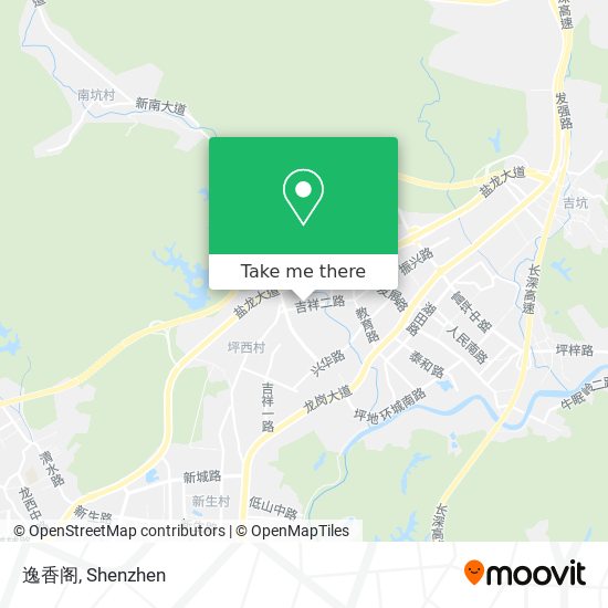 逸香阁 map