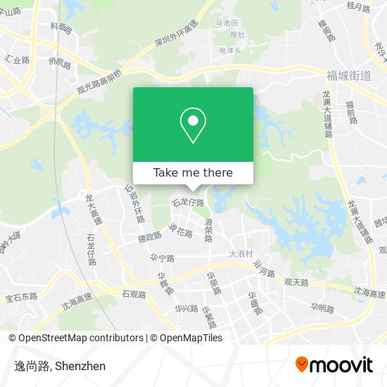 逸尚路 map