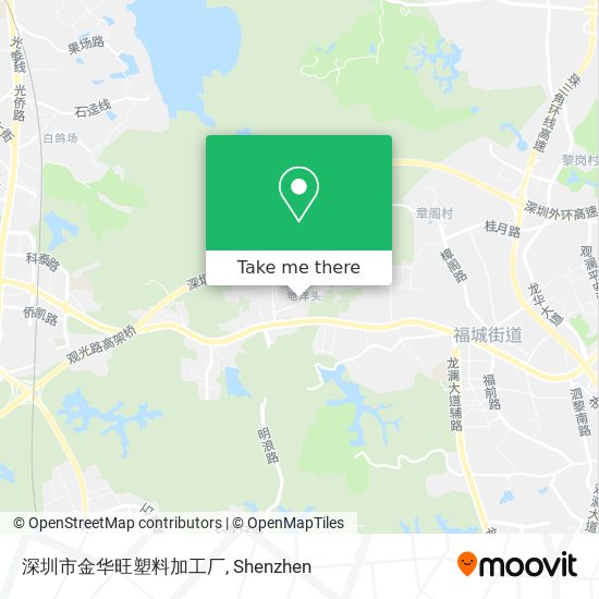 深圳市金华旺塑料加工厂 map