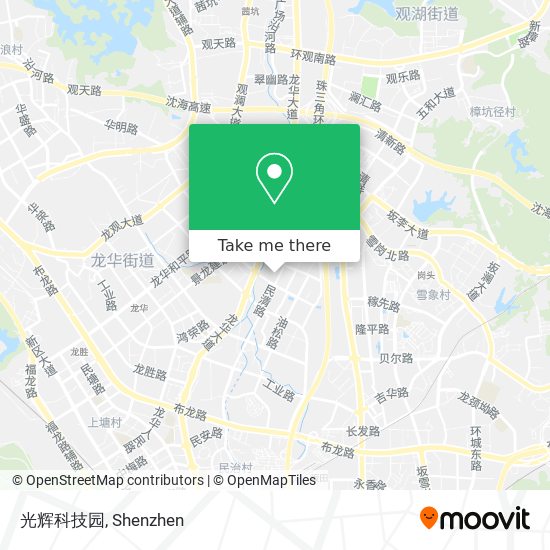 光辉科技园 map