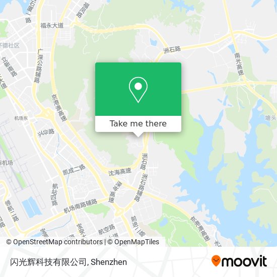 闪光辉科技有限公司 map