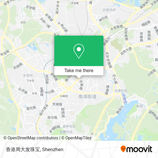 香港周大发珠宝 map