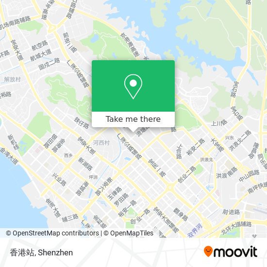 香港站 map