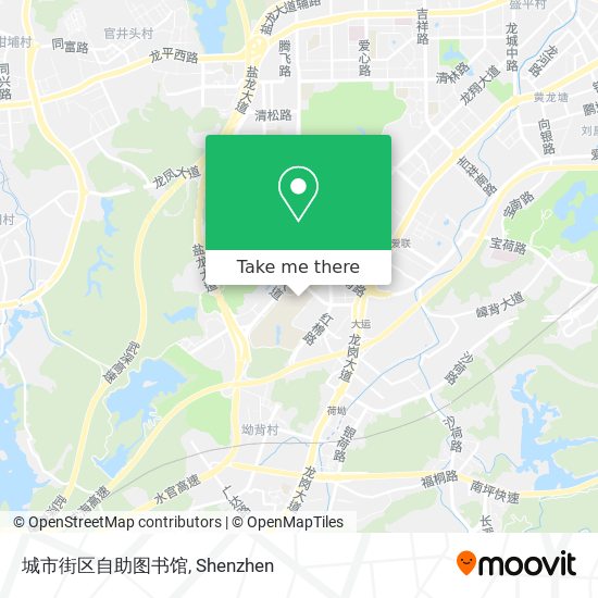城市街区自助图书馆 map