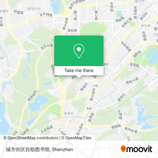 城市街区自助图书馆 map