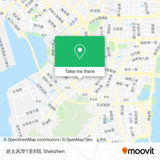 鼎太风华1至8期 map