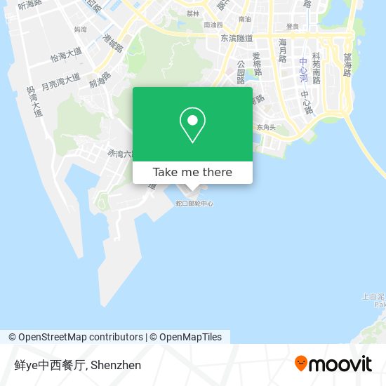 鲜ye中西餐厅 map