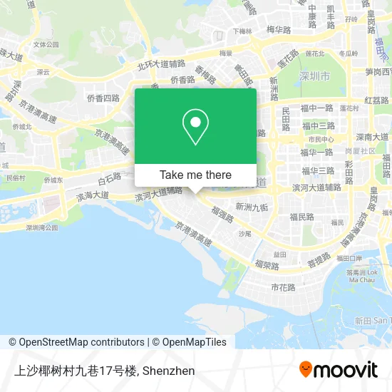 上沙椰树村九巷17号楼 map