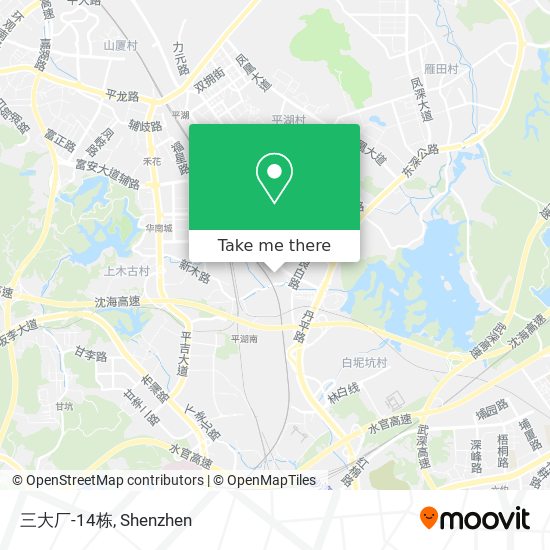 三大厂-14栋 map