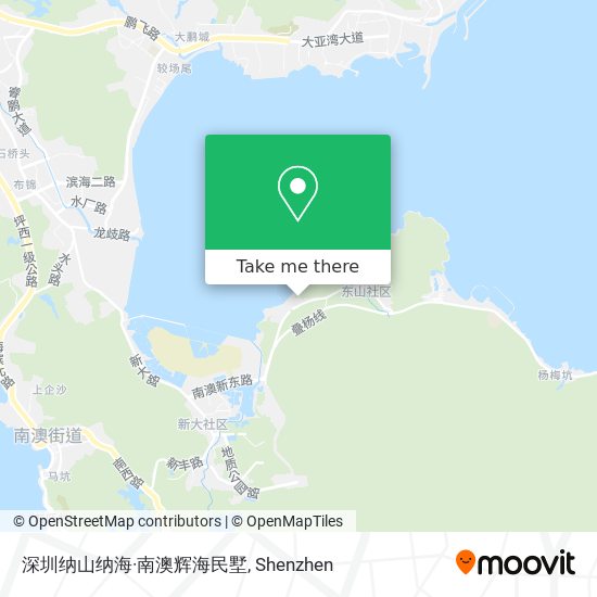 深圳纳山纳海·南澳辉海民墅 map