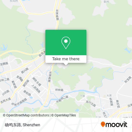 确鸣东路 map