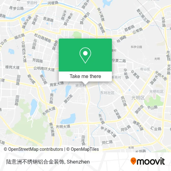 陆意洲不绣钢铝合金装饰 map