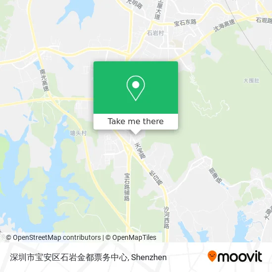 深圳市宝安区石岩金都票务中心 map