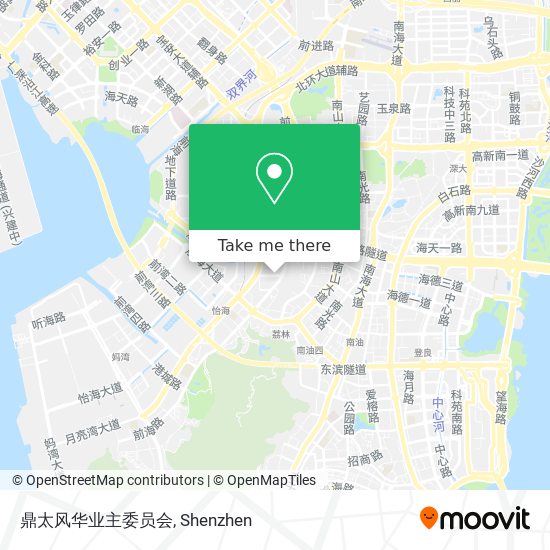 鼎太风华业主委员会 map