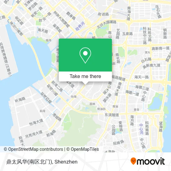 鼎太风华(南区北门) map