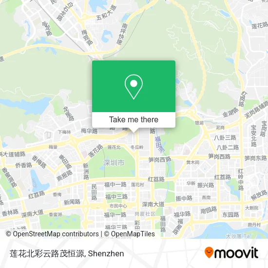 莲花北彩云路茂恒源 map