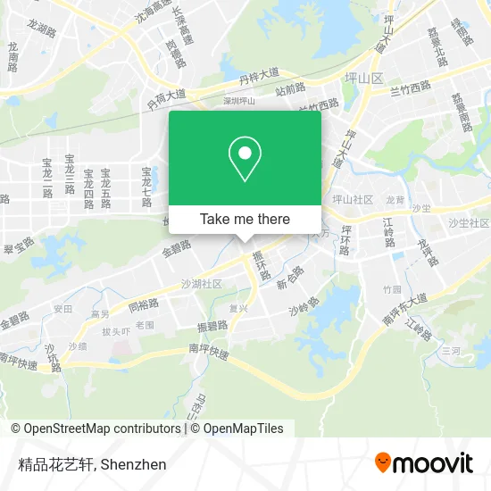 精品花艺轩 map