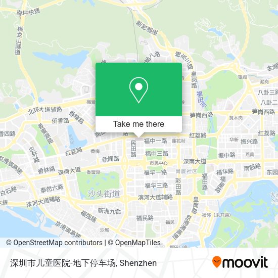 深圳市儿童医院-地下停车场 map