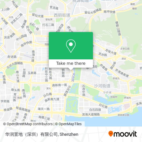 华润置地（深圳）有限公司 map