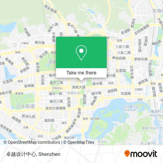 卓越设计中心 map
