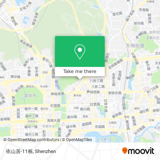 依山居-11栋 map