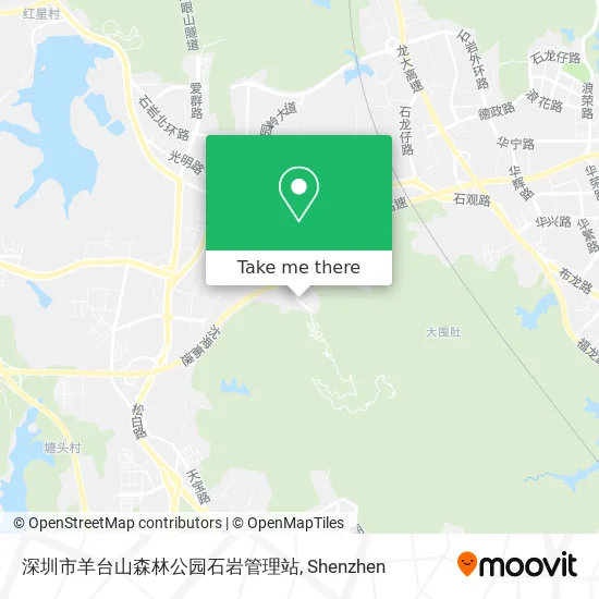 深圳市羊台山森林公园石岩管理站 map