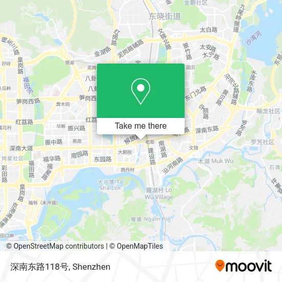深南东路118号 map