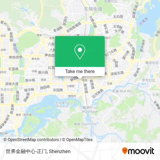 世界金融中心-正门 map