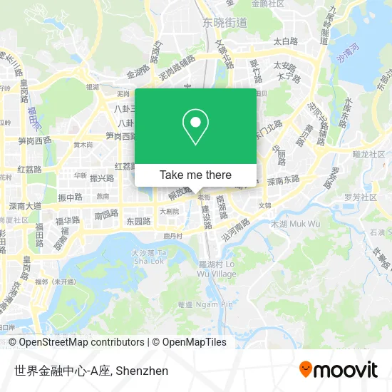 世界金融中心-A座 map