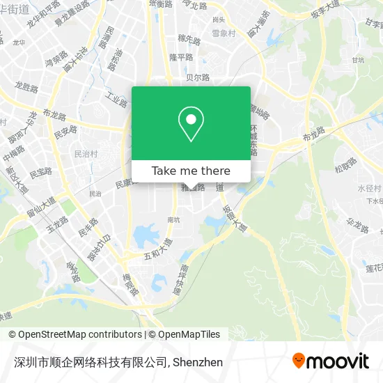 深圳市顺企网络科技有限公司 map