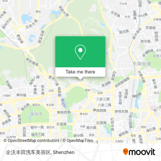 企沃丰田洗车美容区 map
