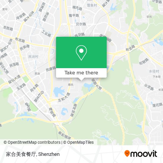 家合美食餐厅 map