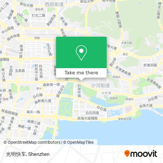 光明快车 map
