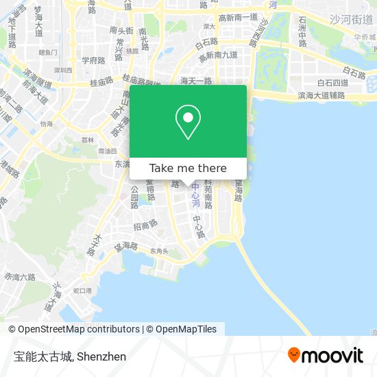 宝能太古城 map