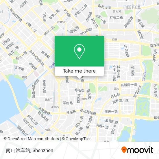 南山汽车站 map