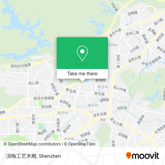 演梅工艺木雕 map