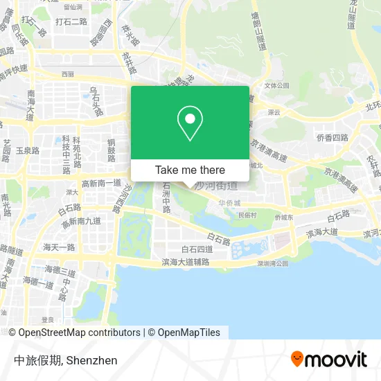 中旅假期 map