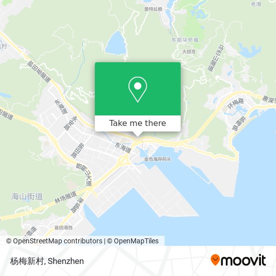 杨梅新村 map