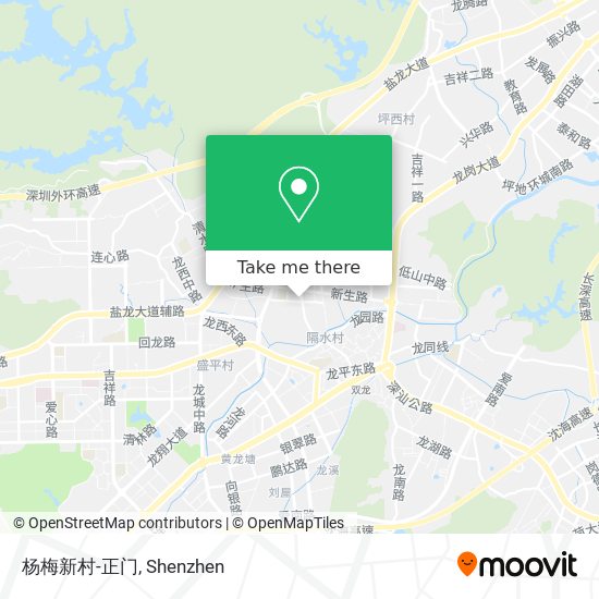 杨梅新村-正门 map